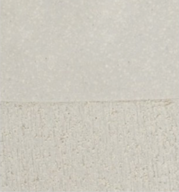 White refractory stoneware 0–0.5 mm